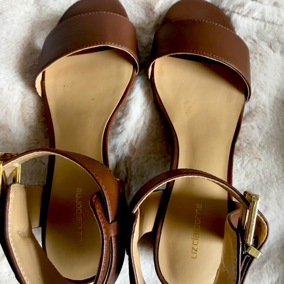 Liz Claiborne Womens Lovey Heeled Sandals - Picture 2 of 6